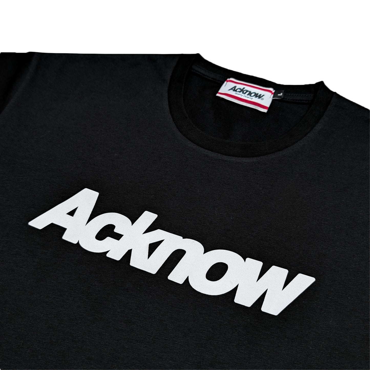 Acknow Classic Logo Tee Black