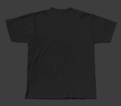 black t-shirt