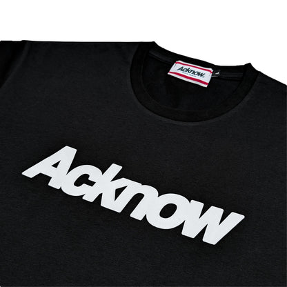 Acknow Classic Logo Tee Black