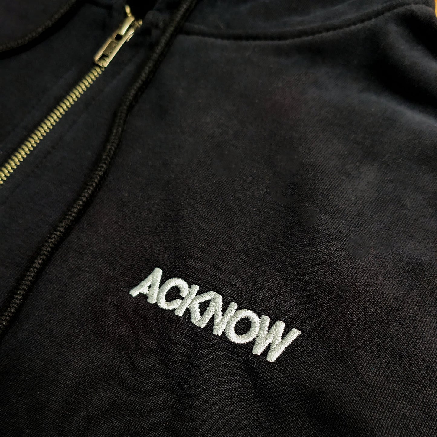 Acknow Zip Hoodie