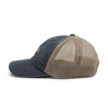 Stonewashed Grey Cap