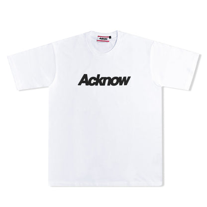 Acknow Classic Logo Tee White